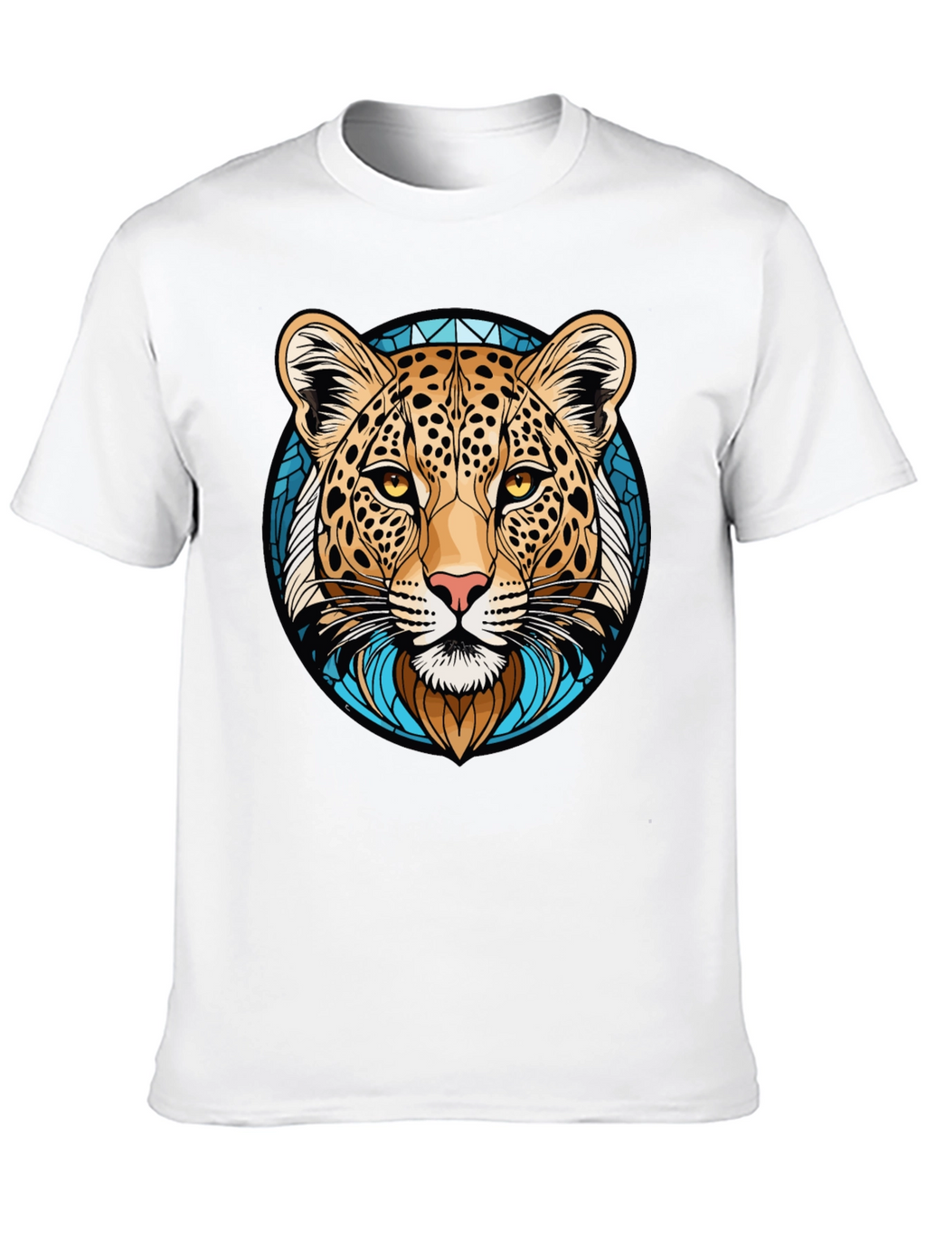 Leopard Graphic Tee - Cool Animal Print T-Shirt