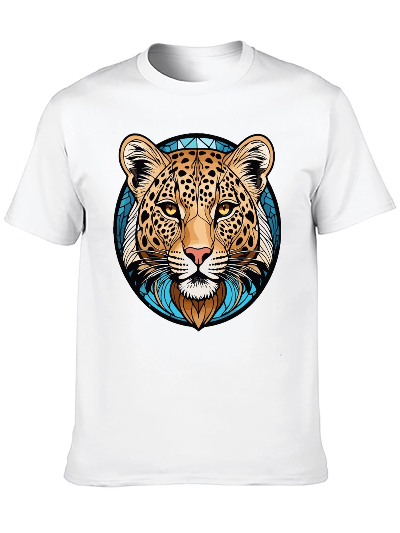 Leopard Graphic Tee - Cool Animal Print T-Shirt
