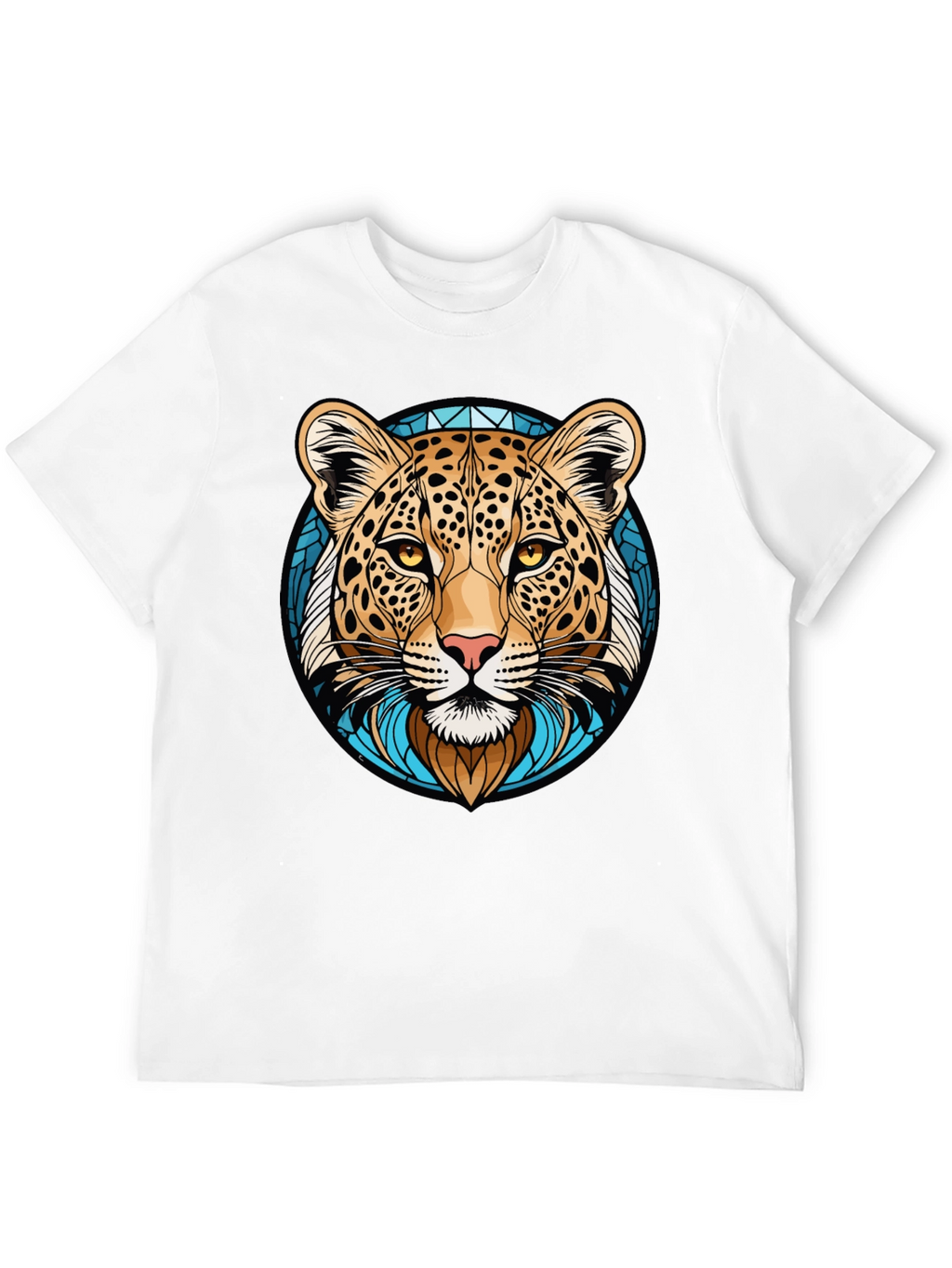 Leopard Graphic Tee - Cool Animal Print T-Shirt