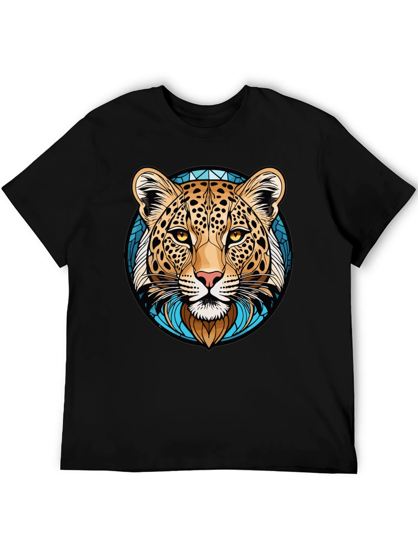 Leopard Graphic Tee - Cool Animal Print T-Shirt