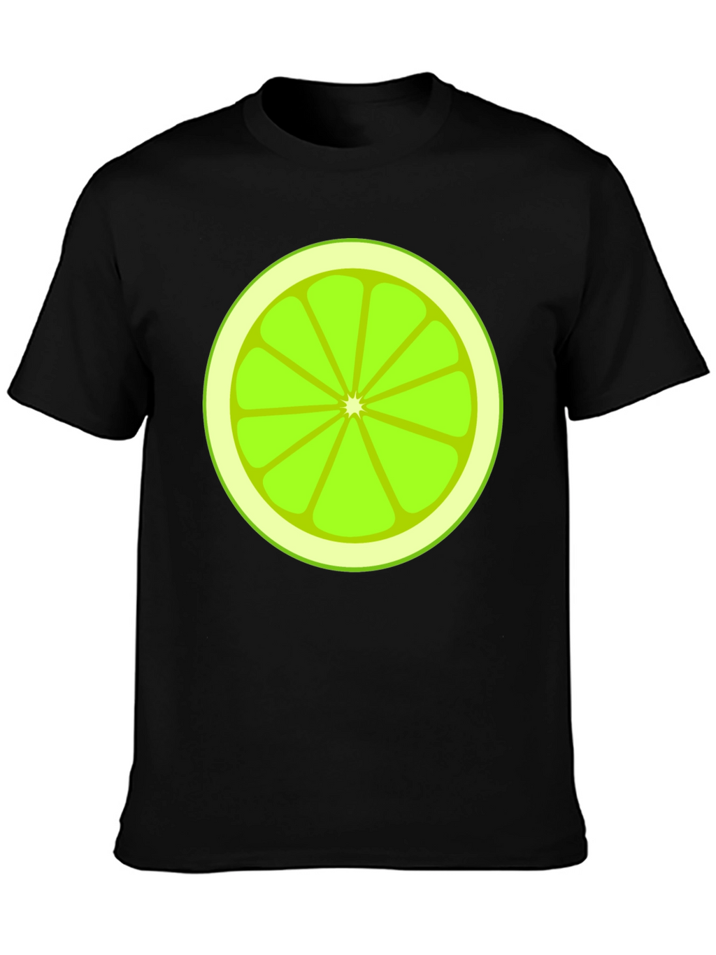 Lime Slice Graphic Tee - Fresh & Fun Design