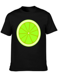 Lime Slice Graphic Tee - Fresh & Fun Design
