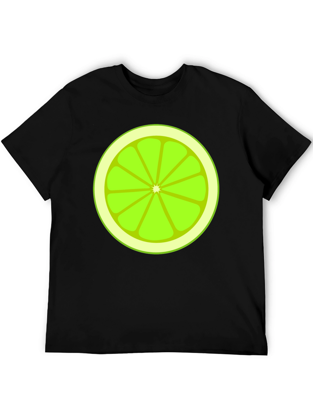 Lime Slice Graphic Tee - Fresh & Fun Design