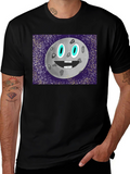 Cartoon Moon Graphic T-Shirt