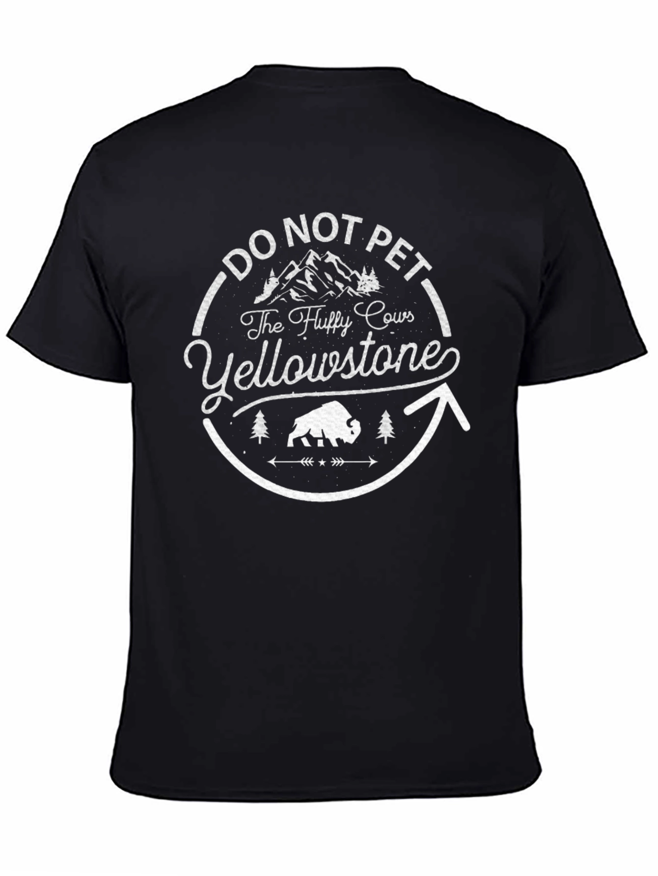 Do Not Pet The Fluffy Cows Yellowstone T-Shirt