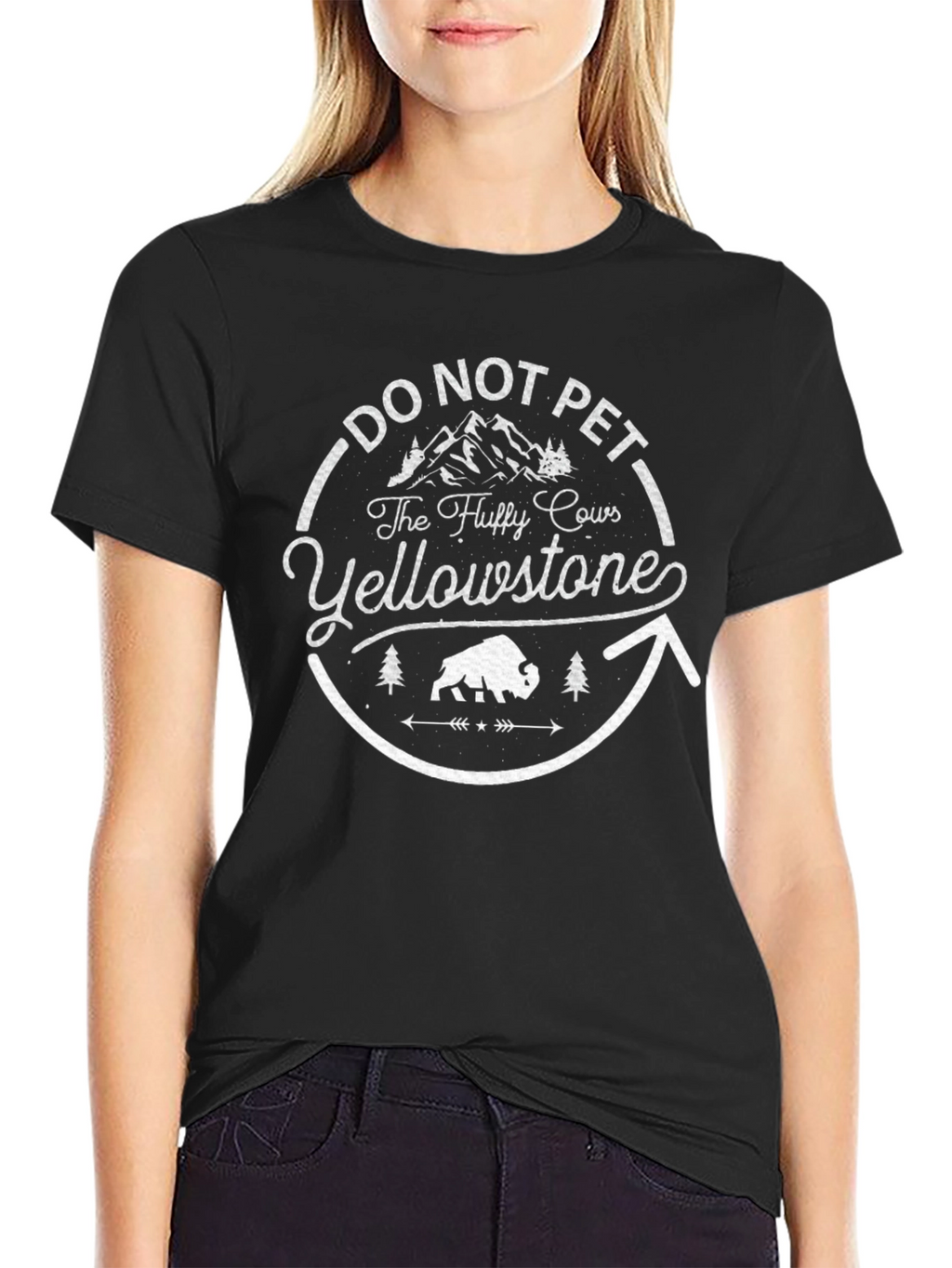 Do Not Pet The Fluffy Cows Yellowstone T-Shirt