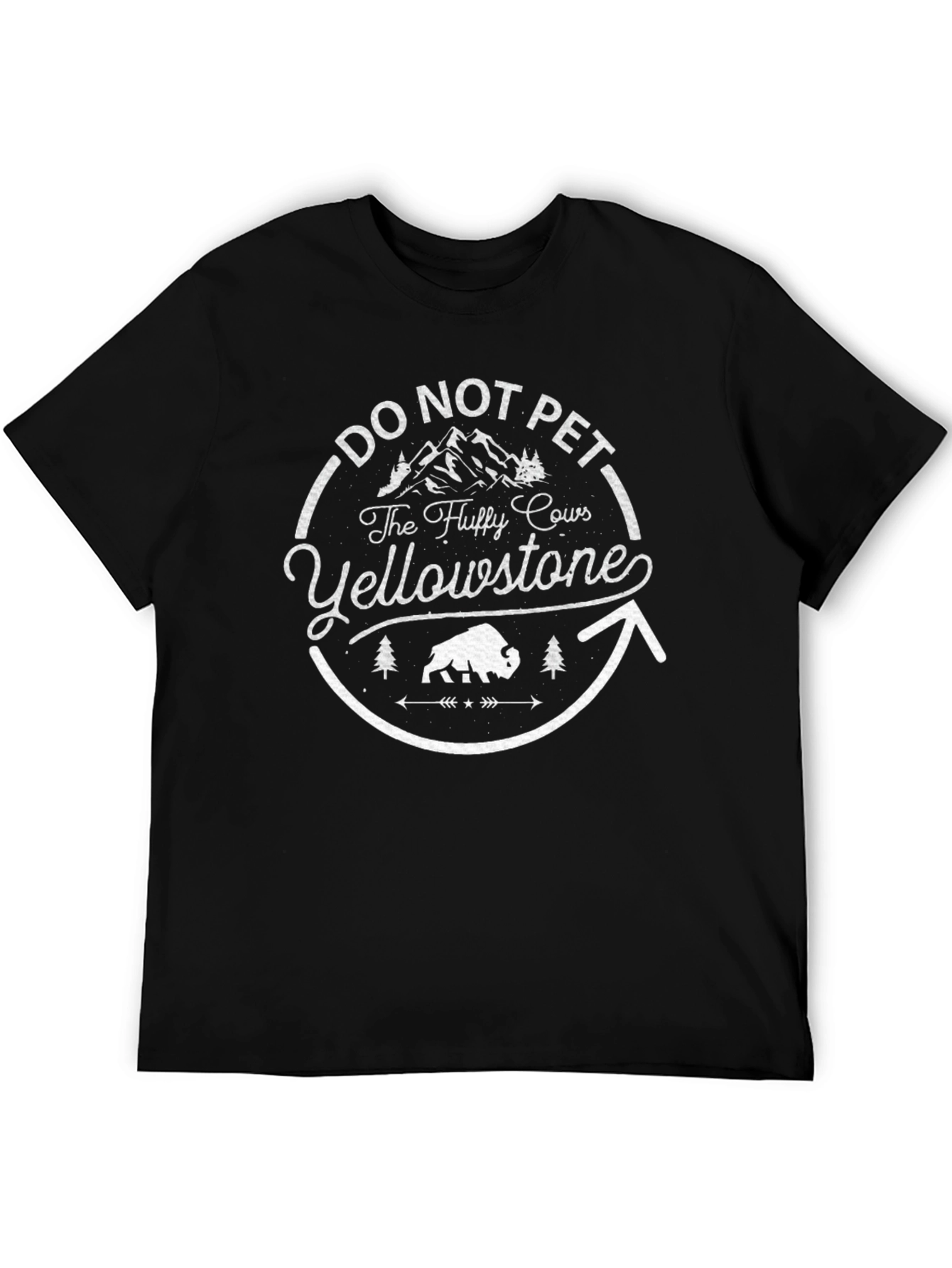 Do Not Pet The Fluffy Cows Yellowstone T-Shirt
