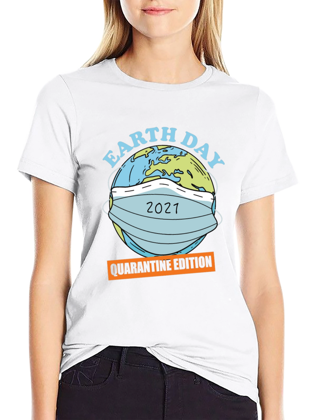 Earth Day 2021 Quarantine Edition Graphic T-Shirt