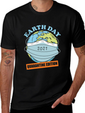 Earth Day 2021 Quarantine Edition Graphic T-Shirt