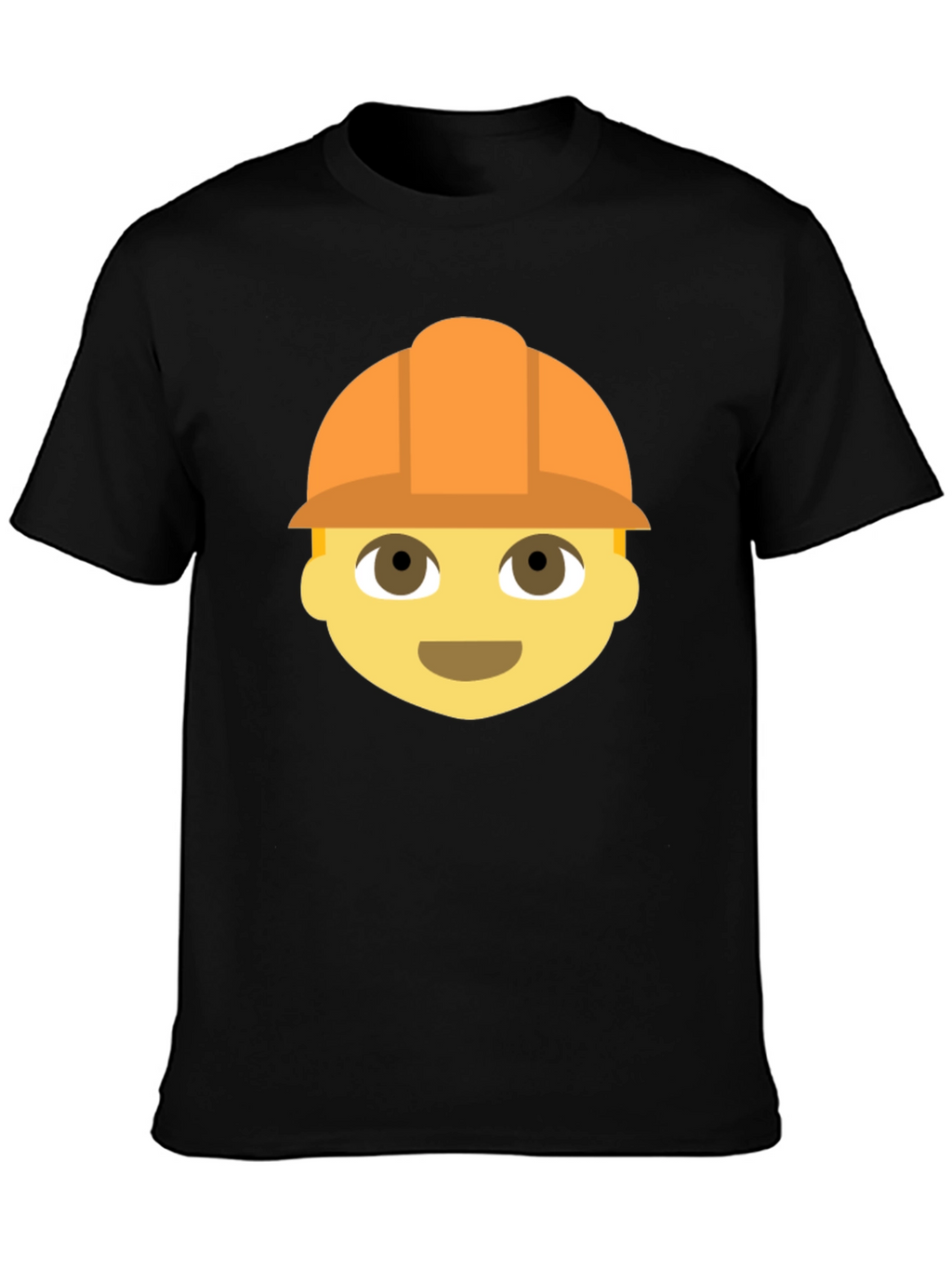 Construction Worker Emoji T-Shirt