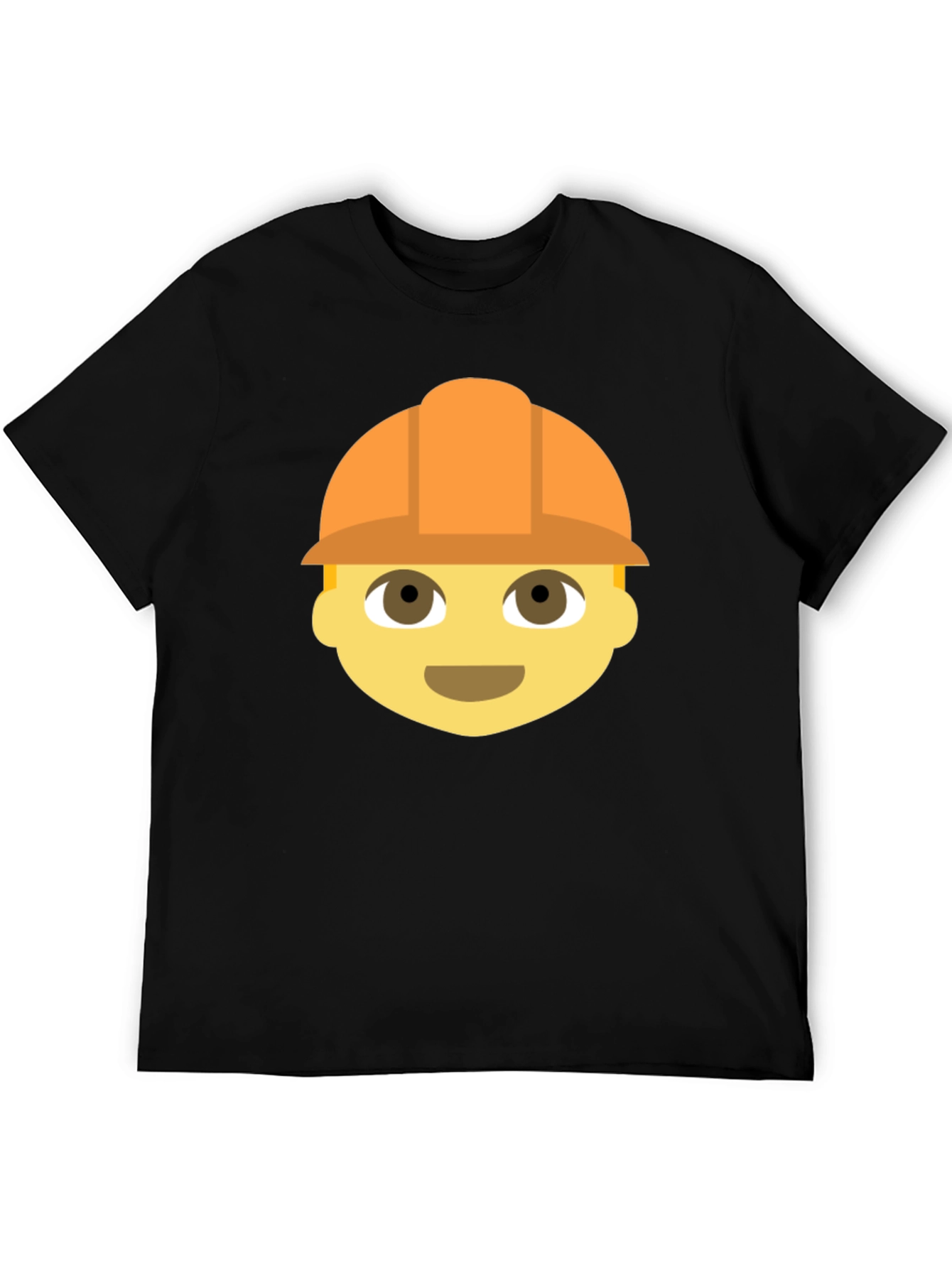 Construction Worker Emoji T-Shirt