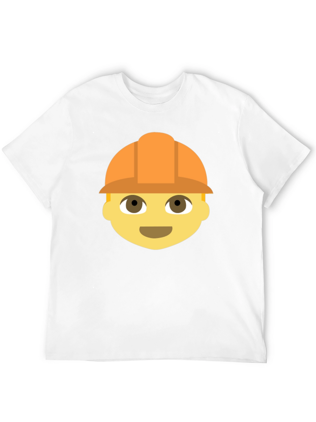 Construction Worker Emoji T-Shirt