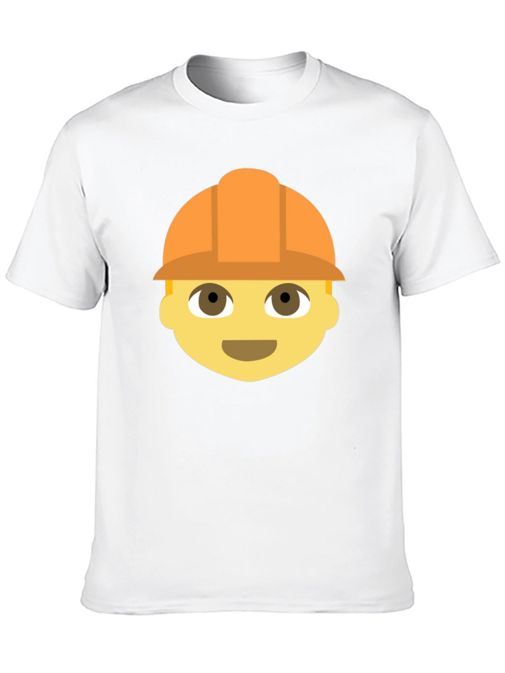 Construction Worker Emoji T-Shirt