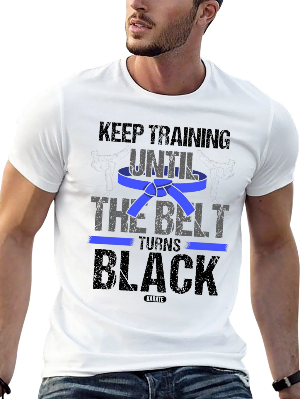 Keep Training Karate T-Shirt
