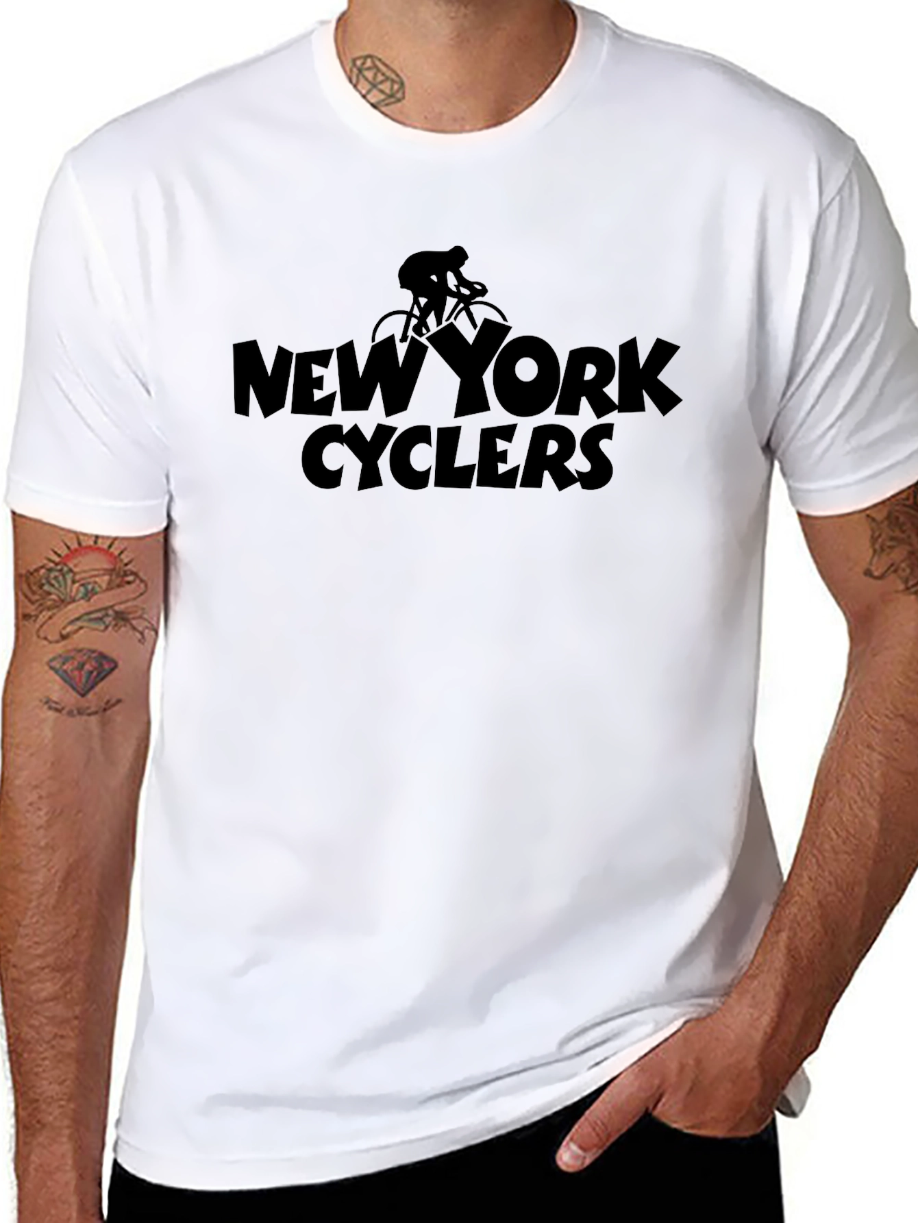 New York Cyclers Black T-Shirt