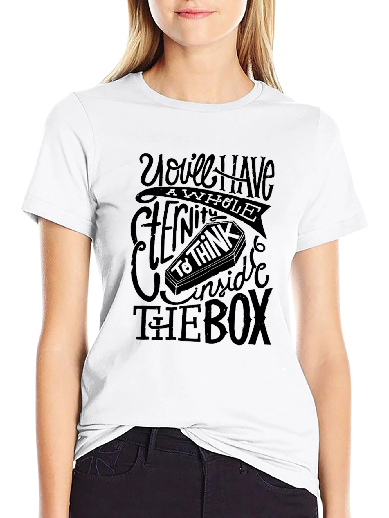 Eternity Box Graphic Tee - Black T-Shirt