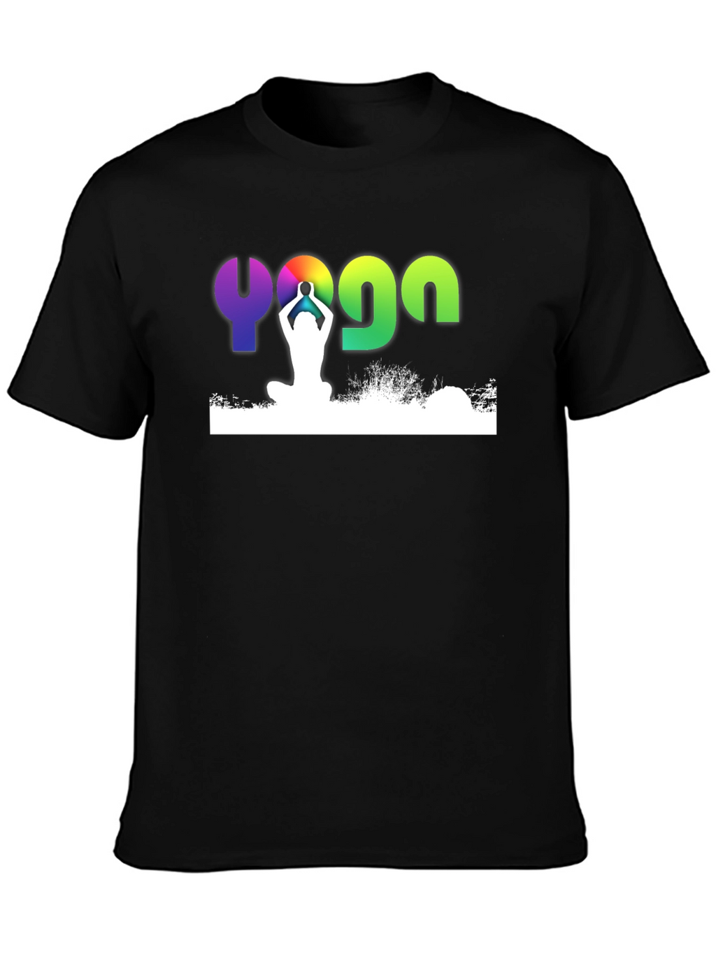 Yoga Pose Graphic T-Shirt - Meditate in Style
