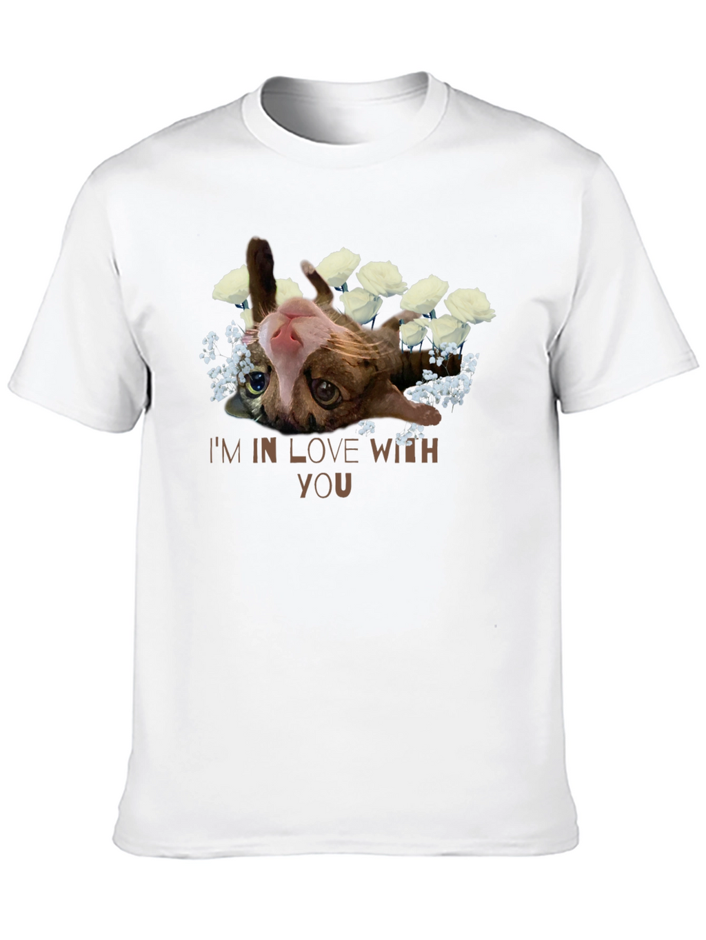 Im In Love With You Cat T-Shirt