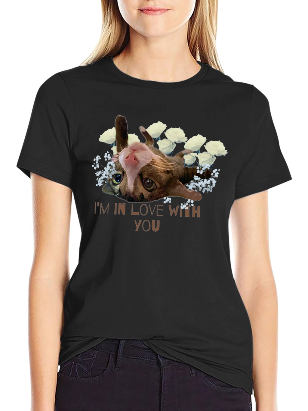 Im In Love With You Cat T-Shirt