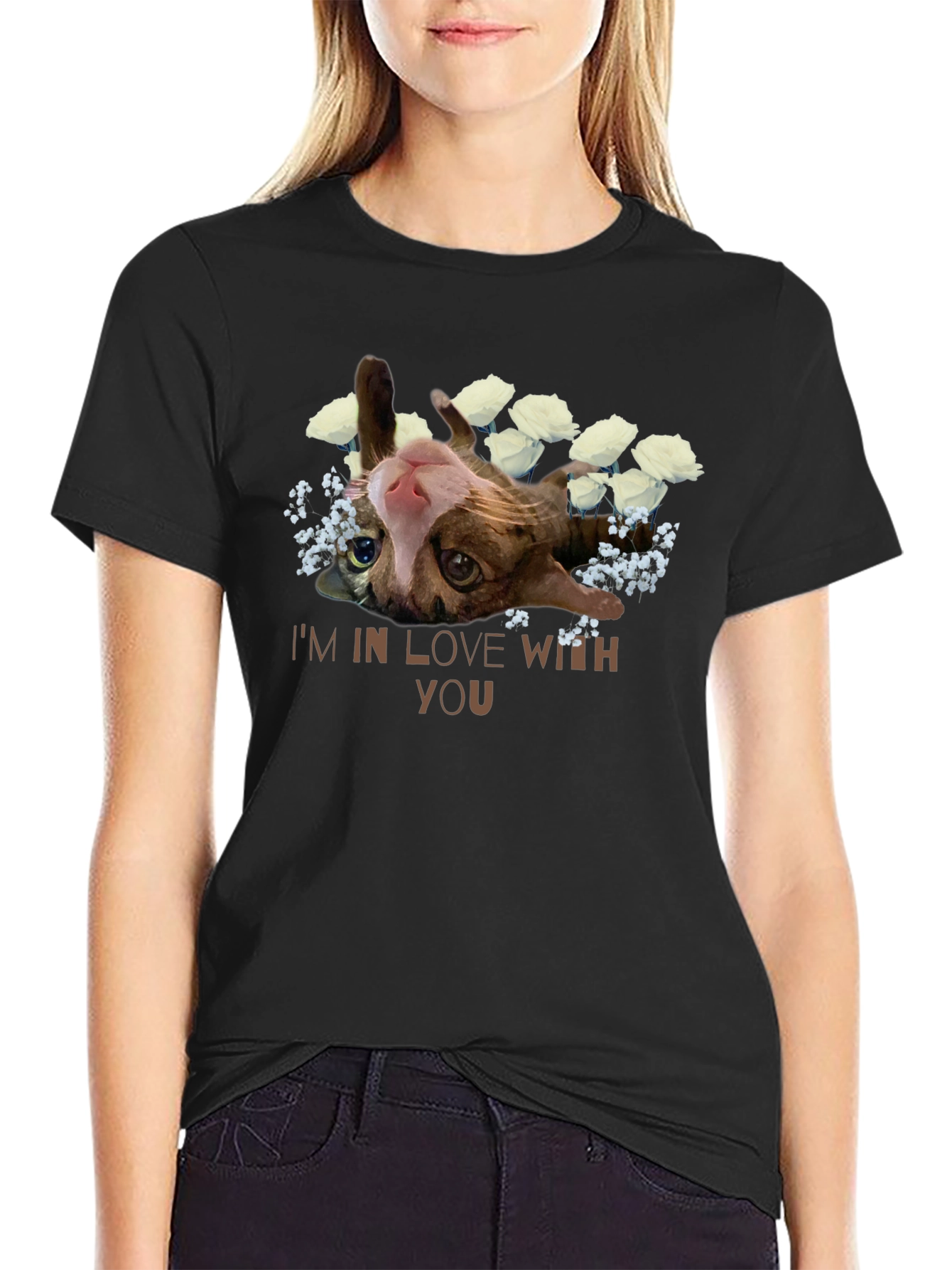 Im In Love With You Cat T-Shirt