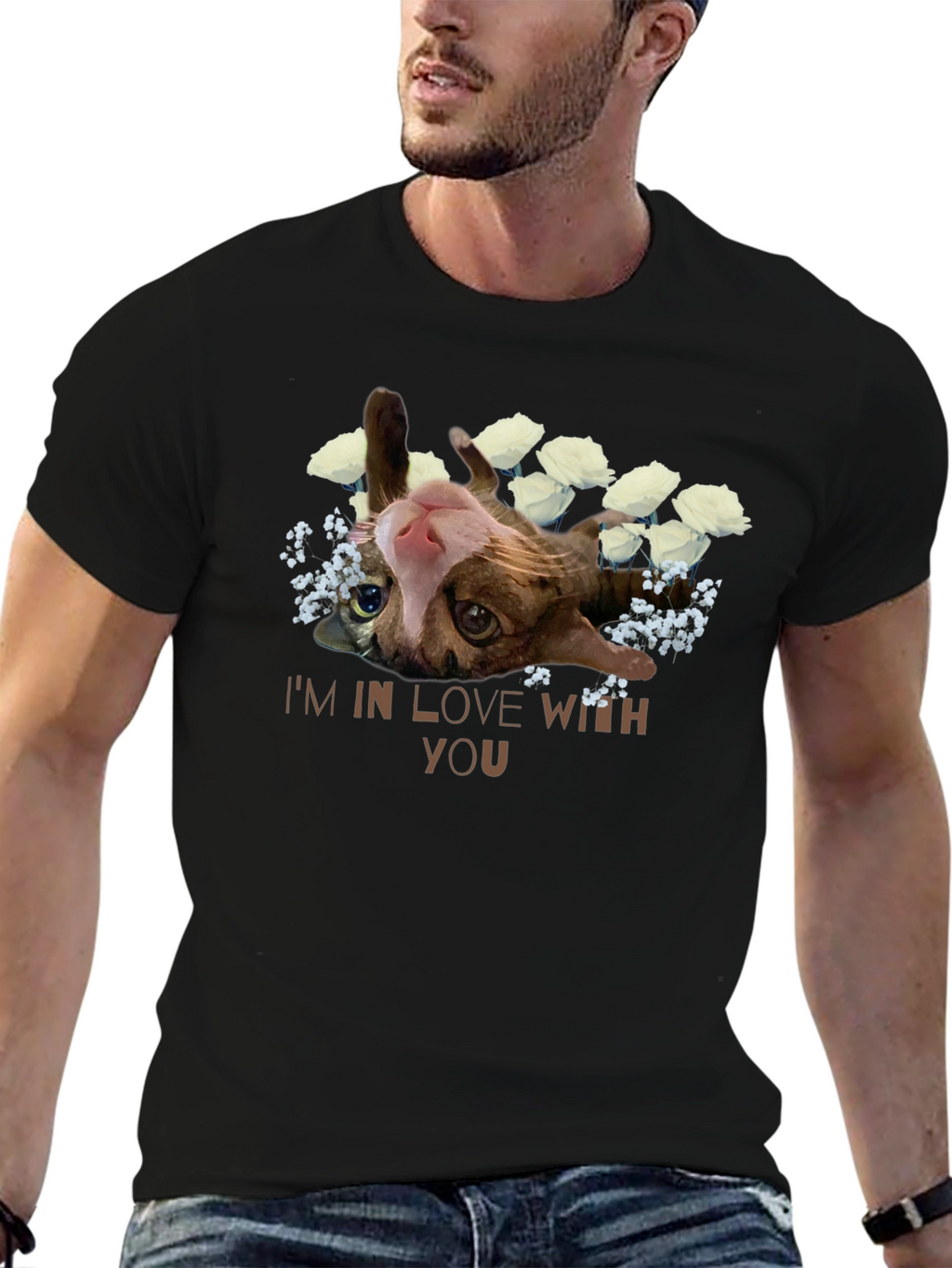 Im In Love With You Cat T-Shirt