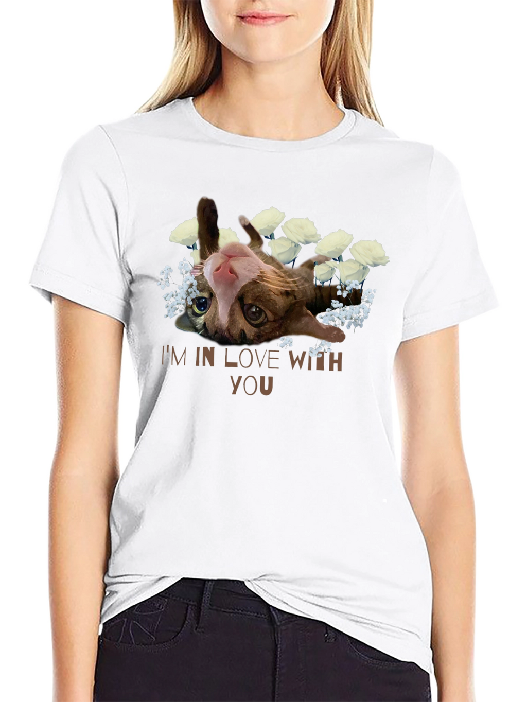 Im In Love With You Cat T-Shirt