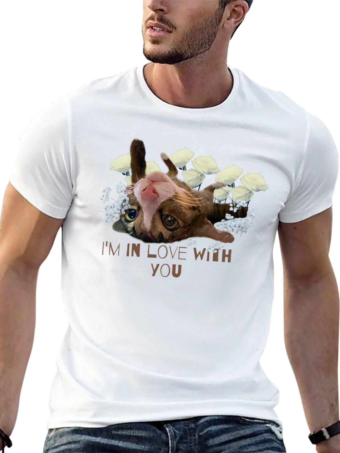 Im In Love With You Cat T-Shirt
