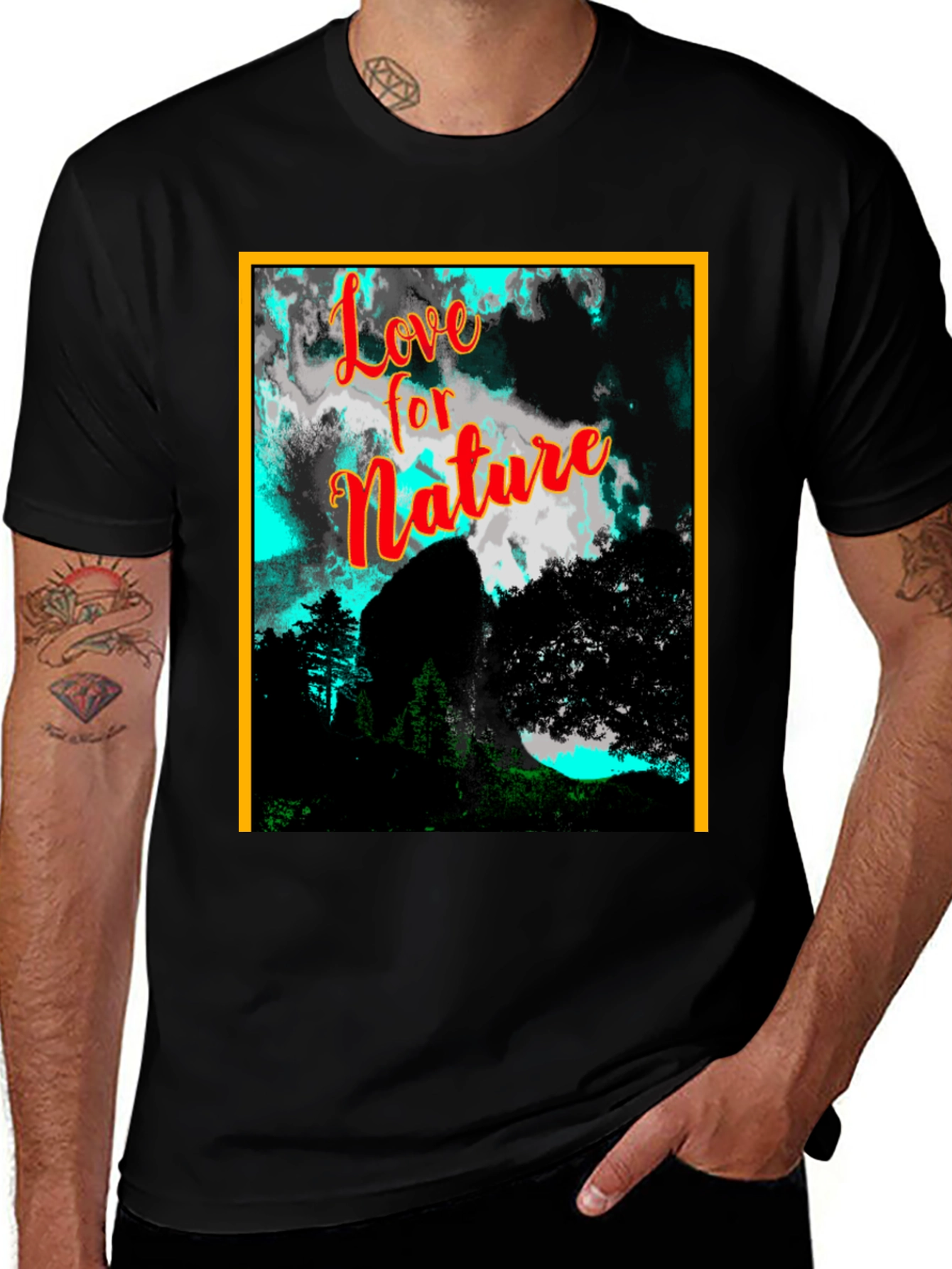 Nature Love Graphic Tee - Stylish & Unique