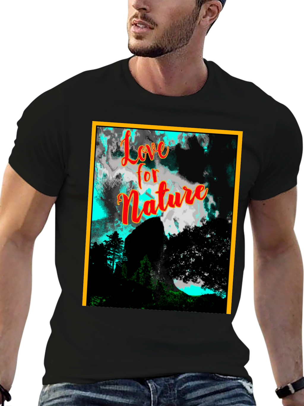 Nature Love Graphic Tee - Stylish & Unique