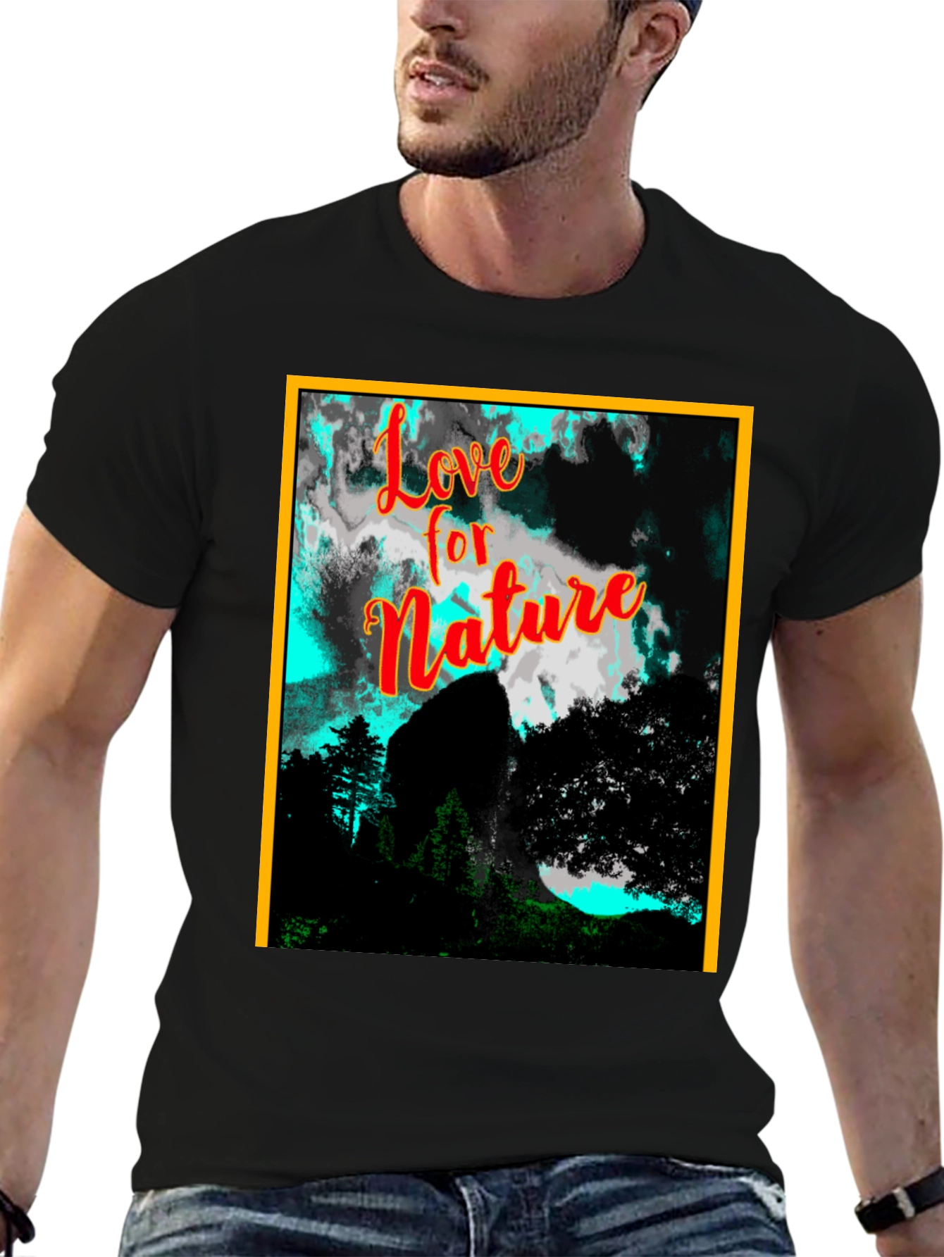 Nature Love Graphic Tee - Stylish & Unique