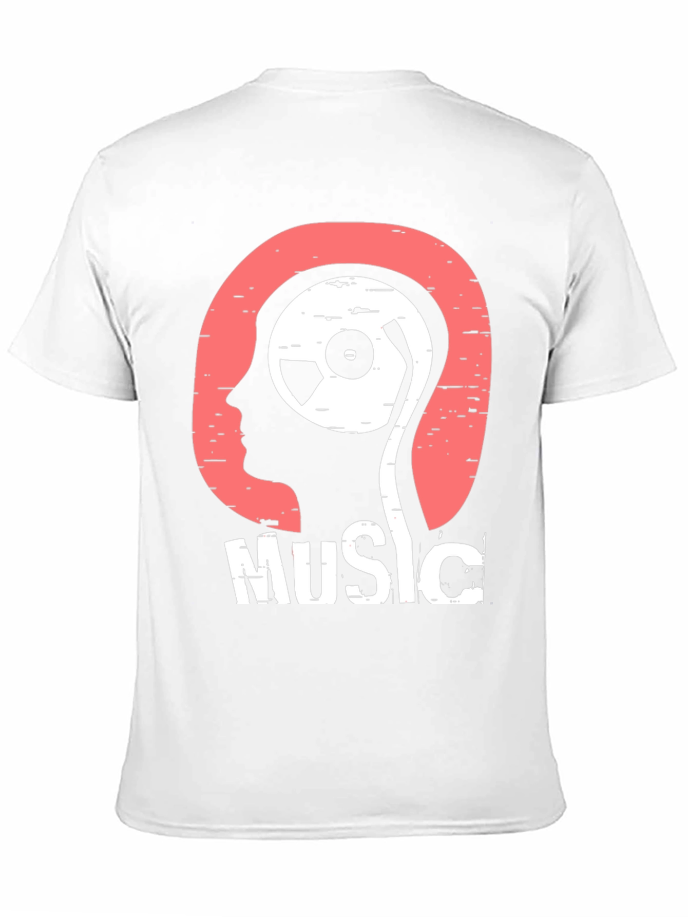 Music Head Graphic T-Shirt