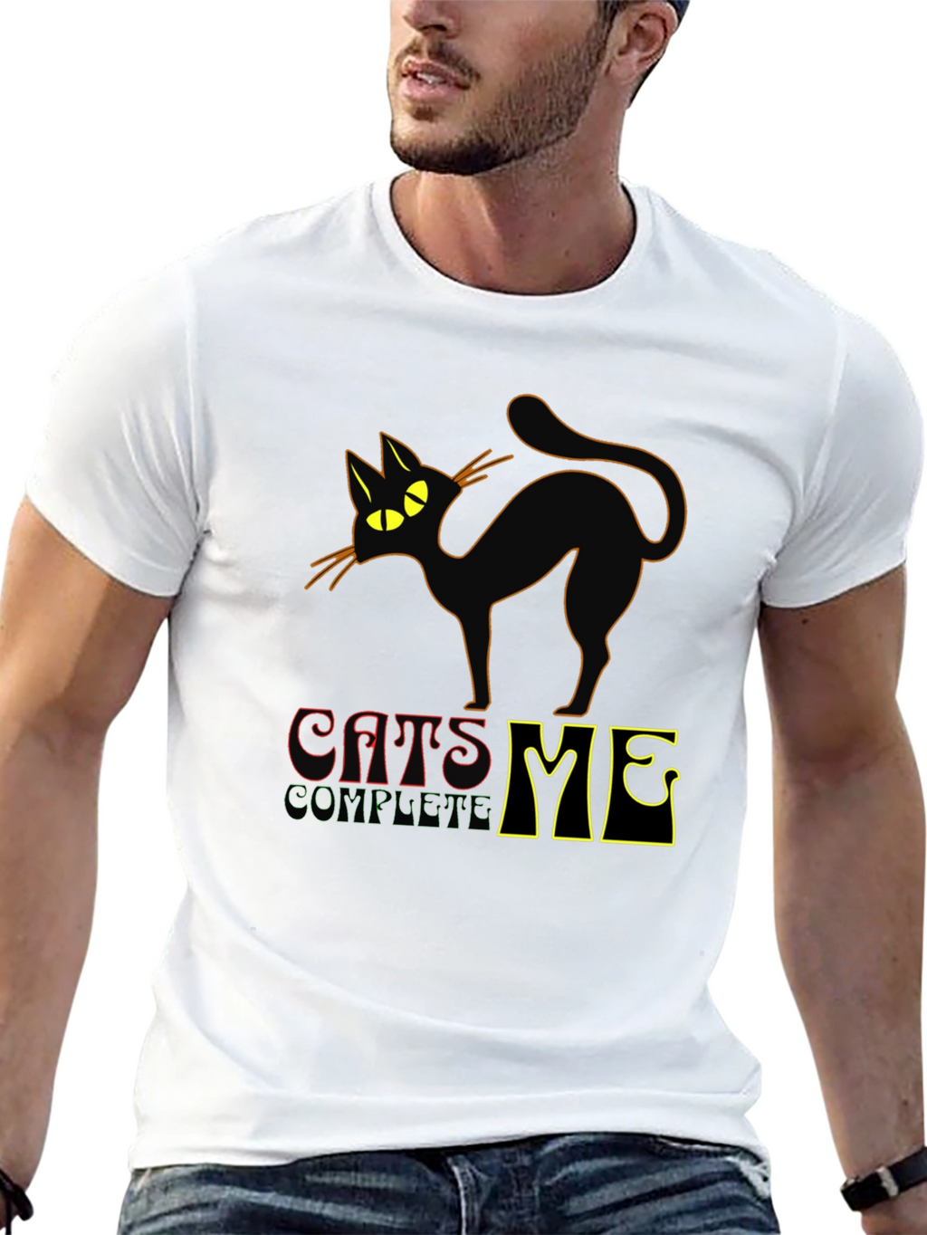 Cats Complete Me Graphic T-Shirt