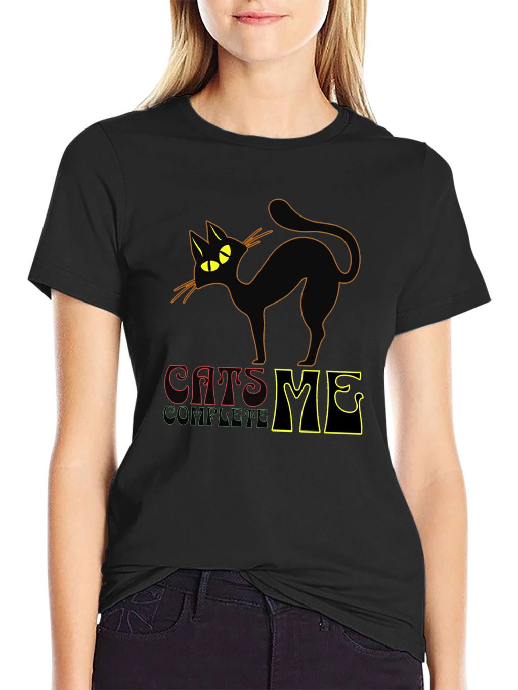 Cats Complete Me Graphic T-Shirt