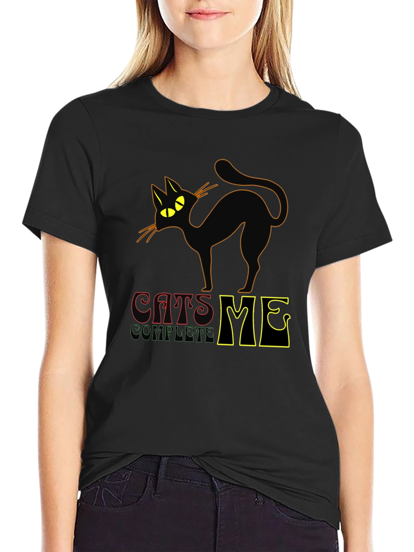 Cats Complete Me Graphic T-Shirt