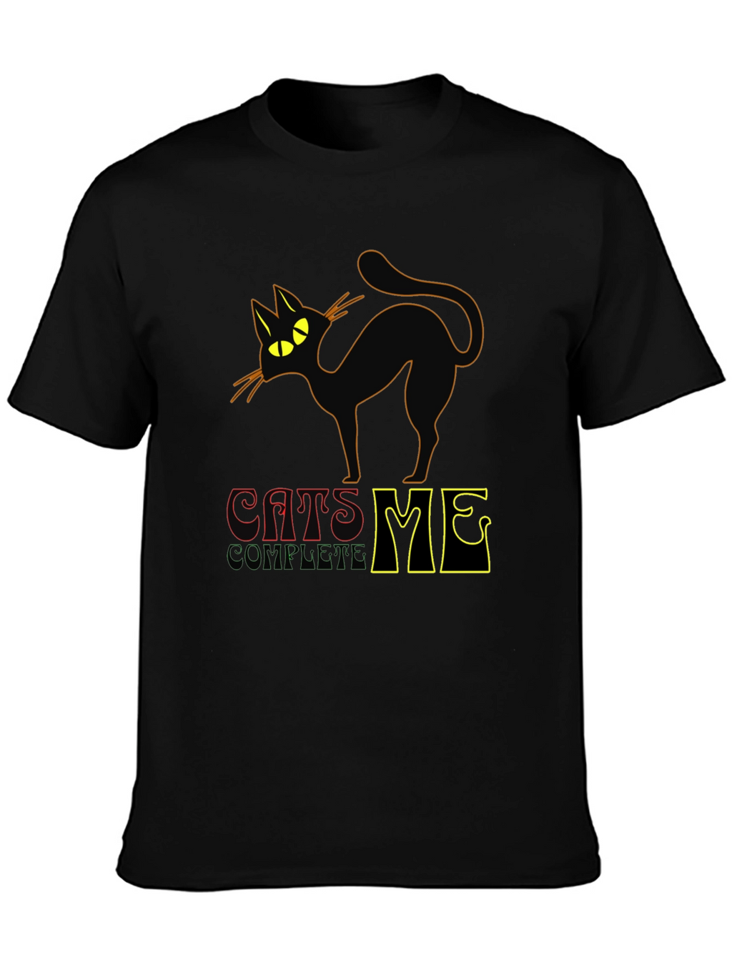 Cats Complete Me Graphic T-Shirt