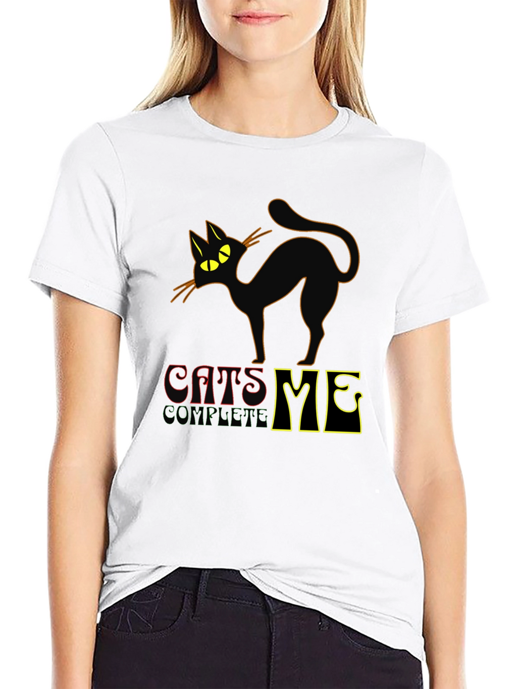 Cats Complete Me Graphic T-Shirt