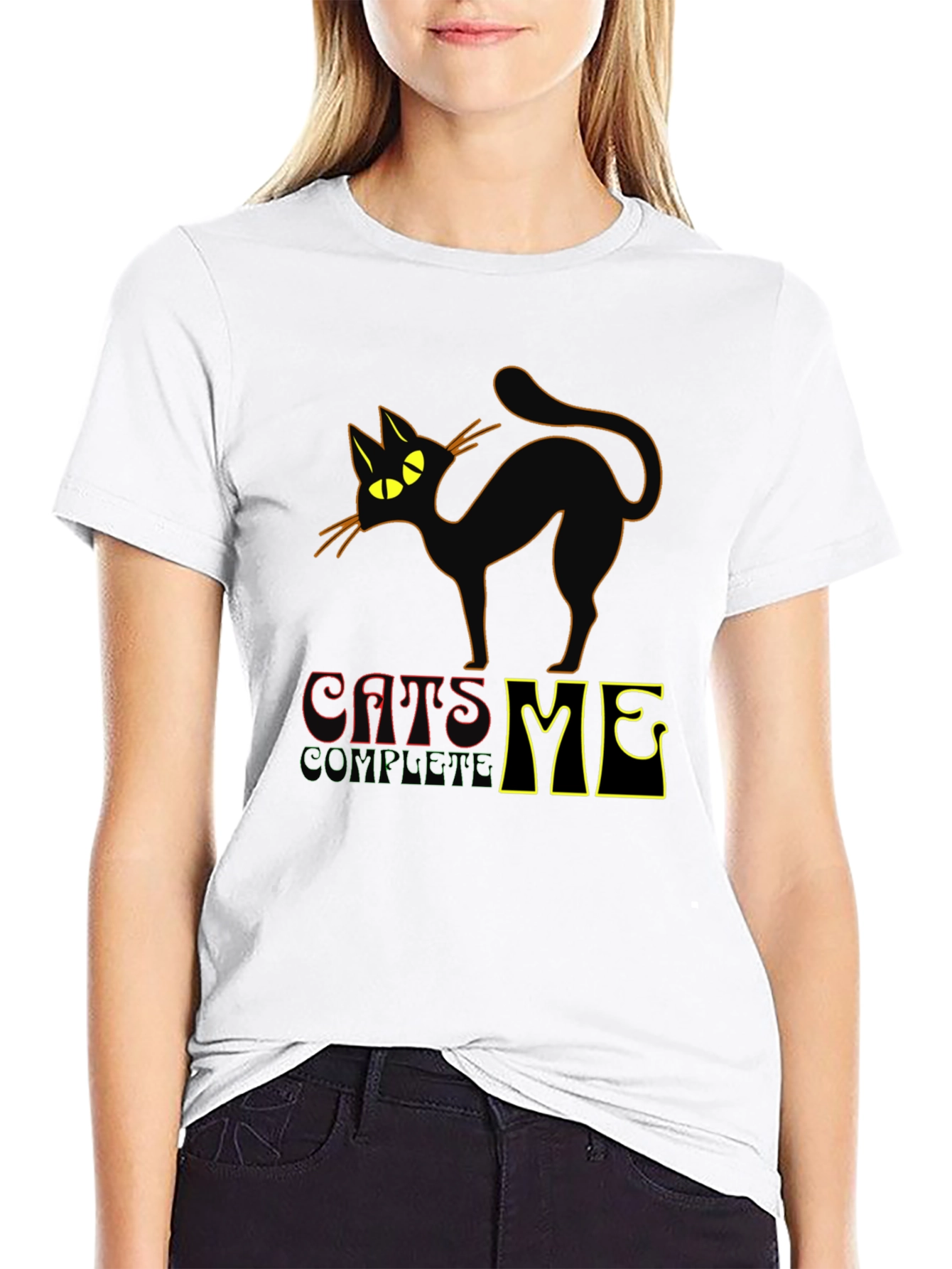 Cats Complete Me Graphic T-Shirt