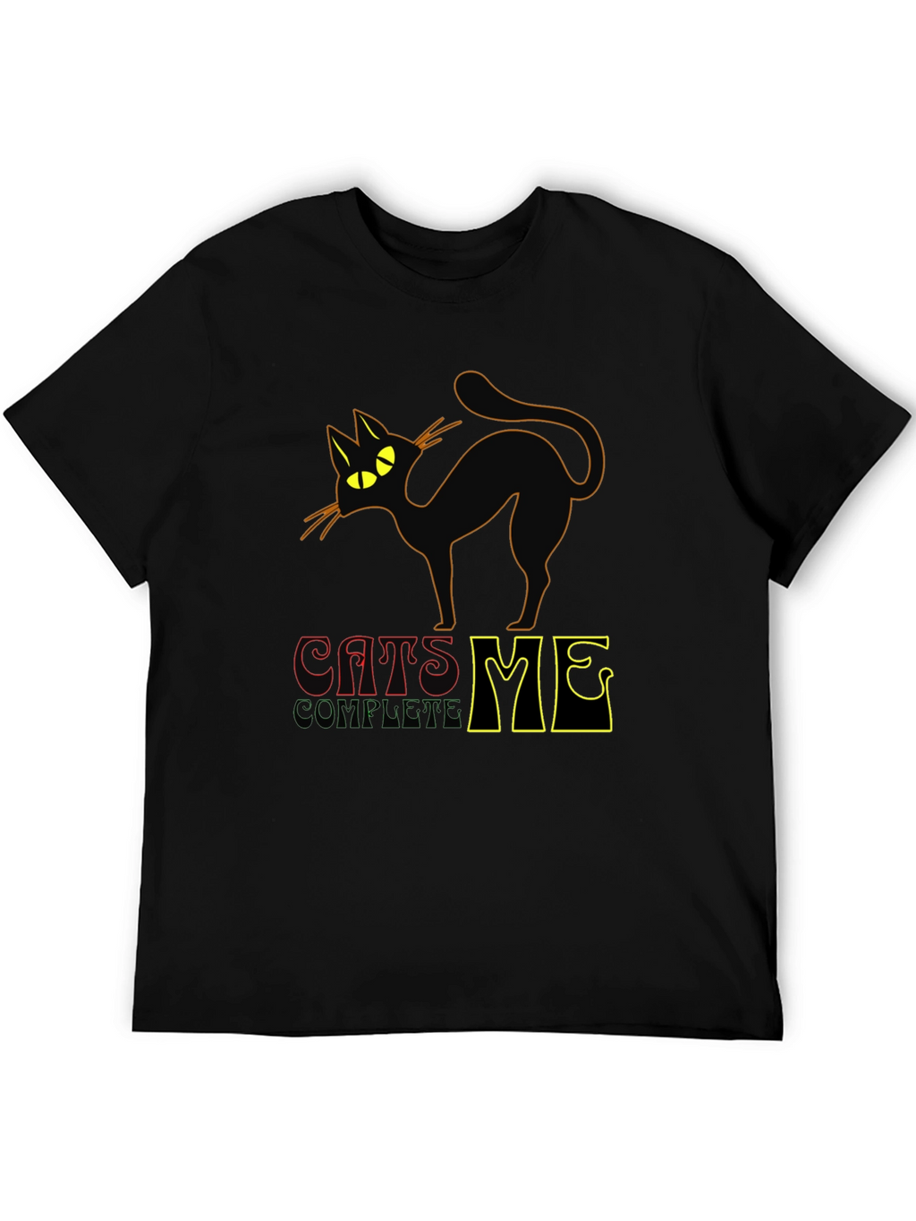 Cats Complete Me Graphic T-Shirt