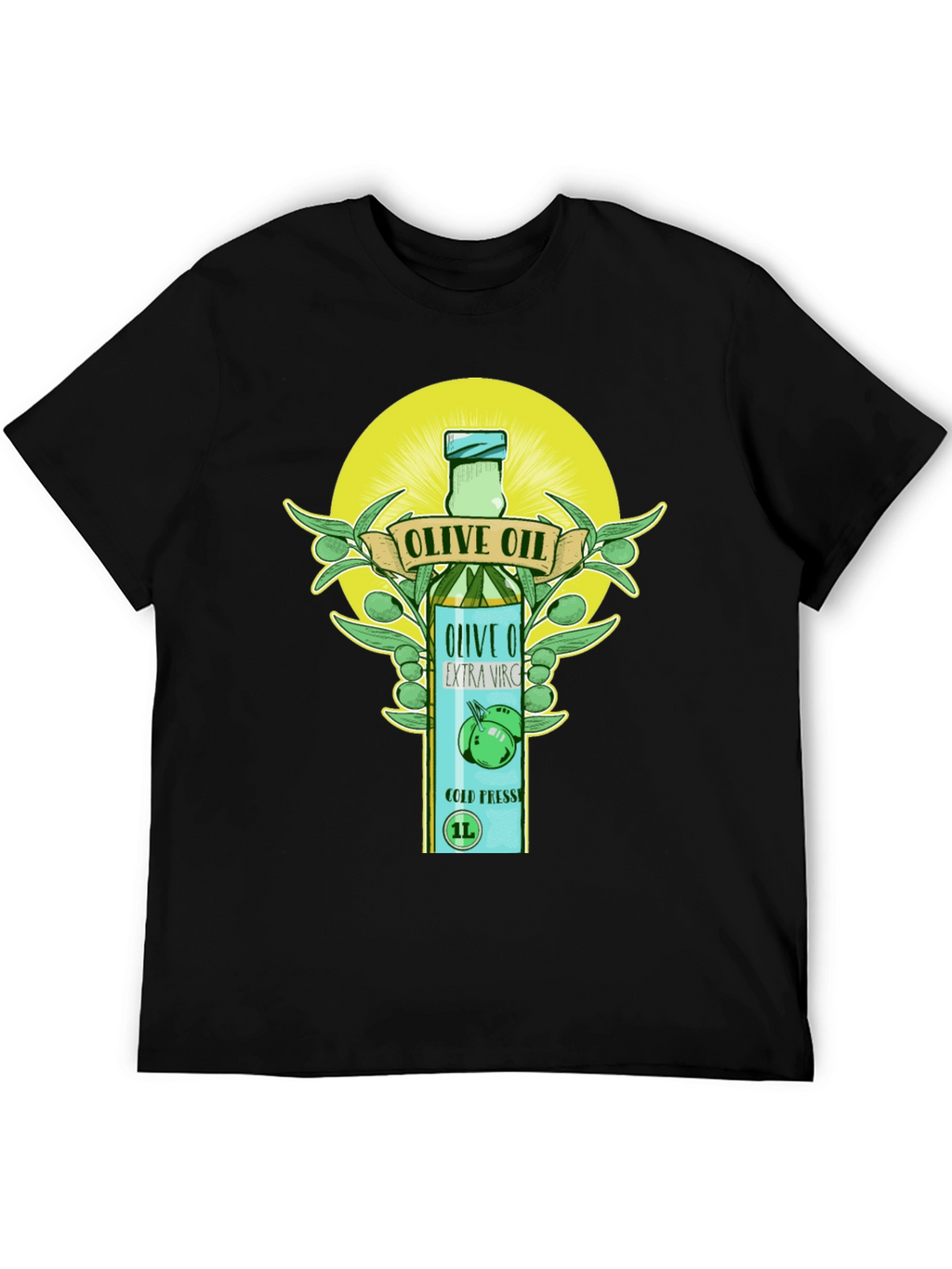 Olive Oil Graphic Tee - Unique Design