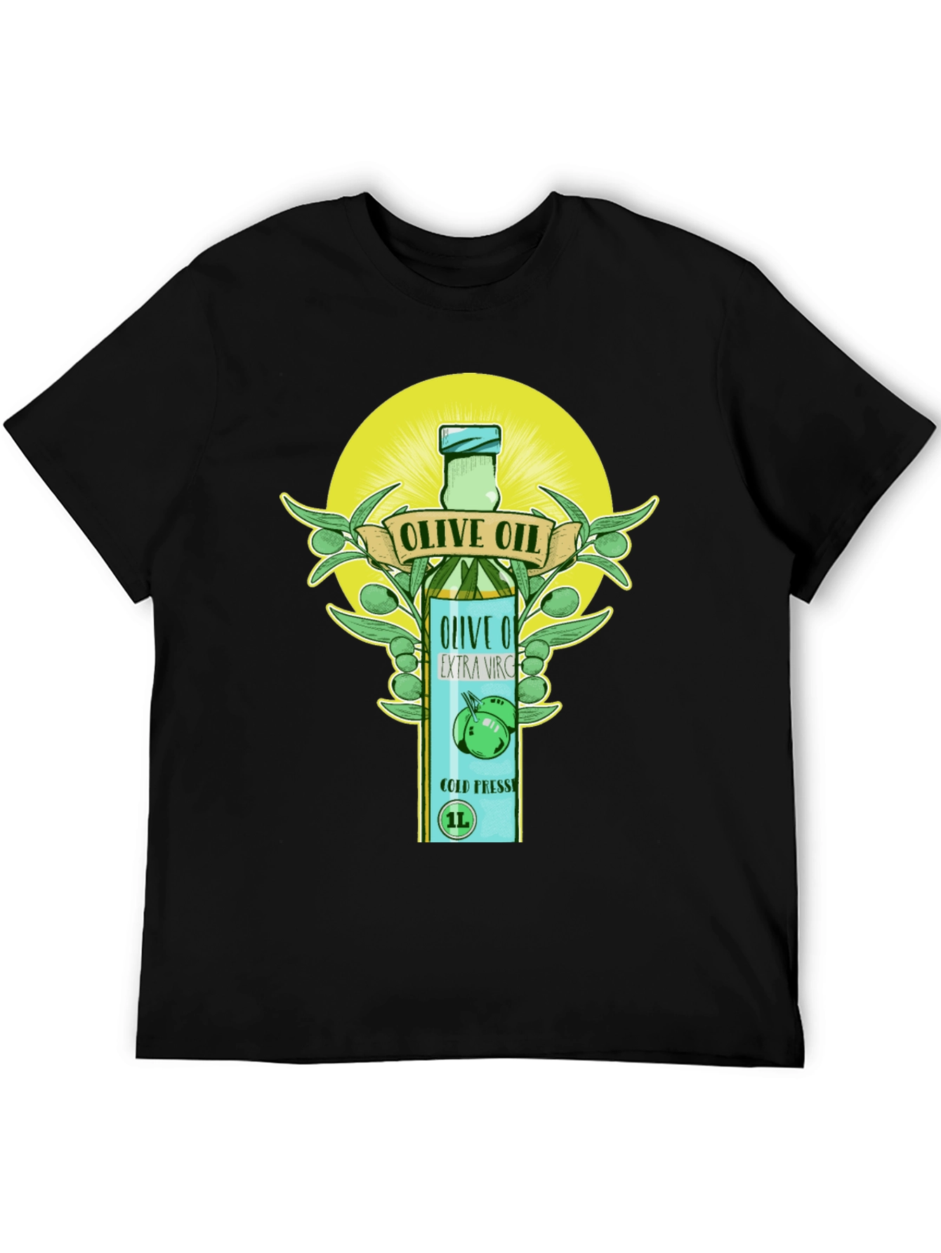 Olive Oil Graphic Tee - Unique Design