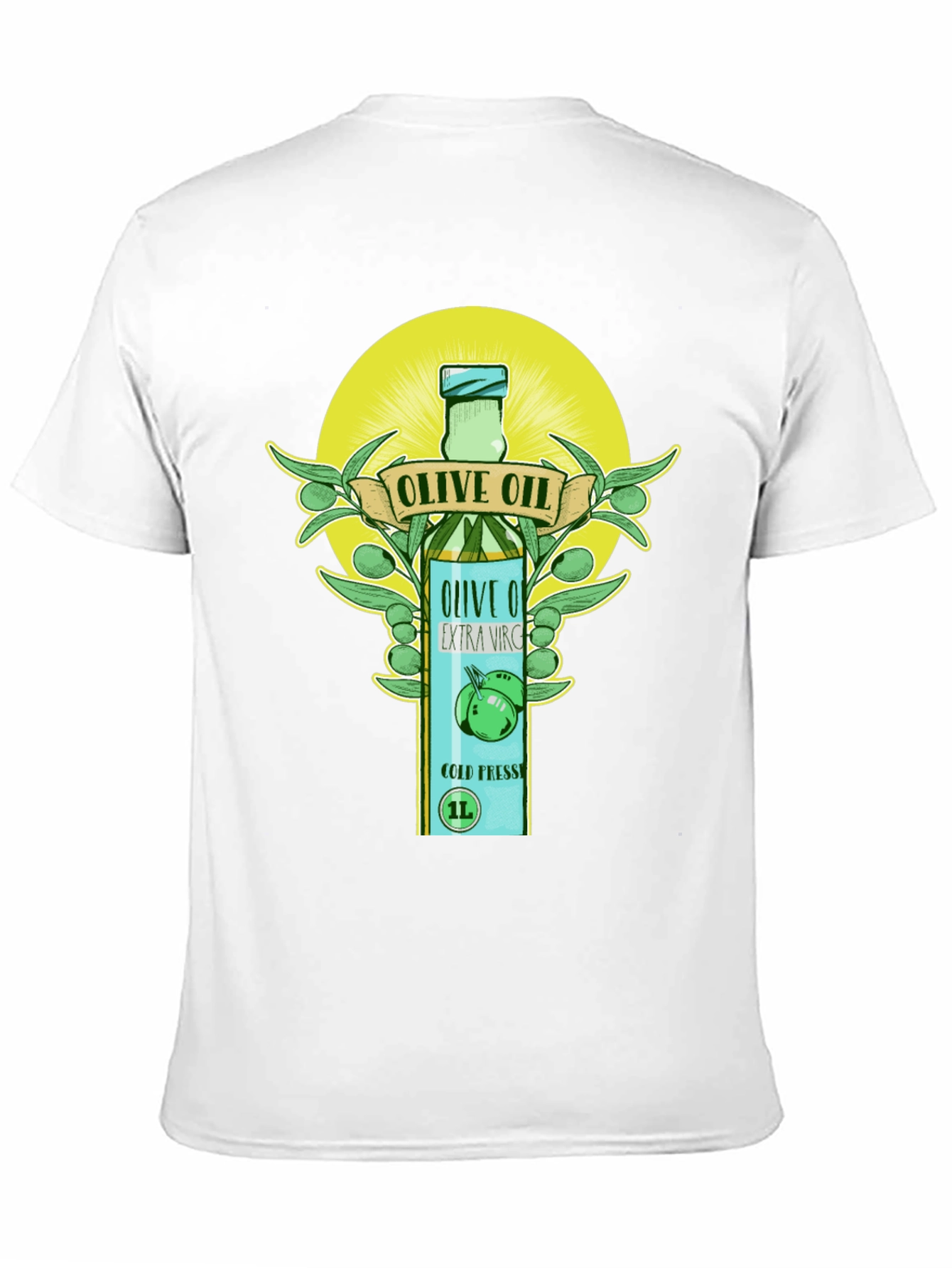 Olive Oil Graphic Tee - Unique Design