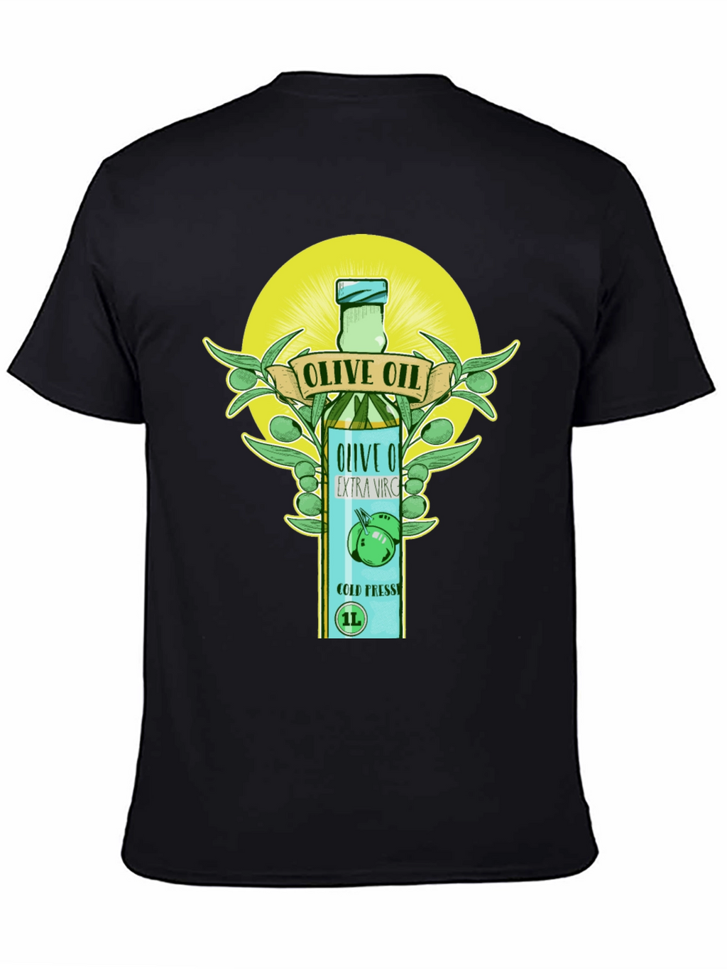 Olive Oil Graphic Tee - Unique Design