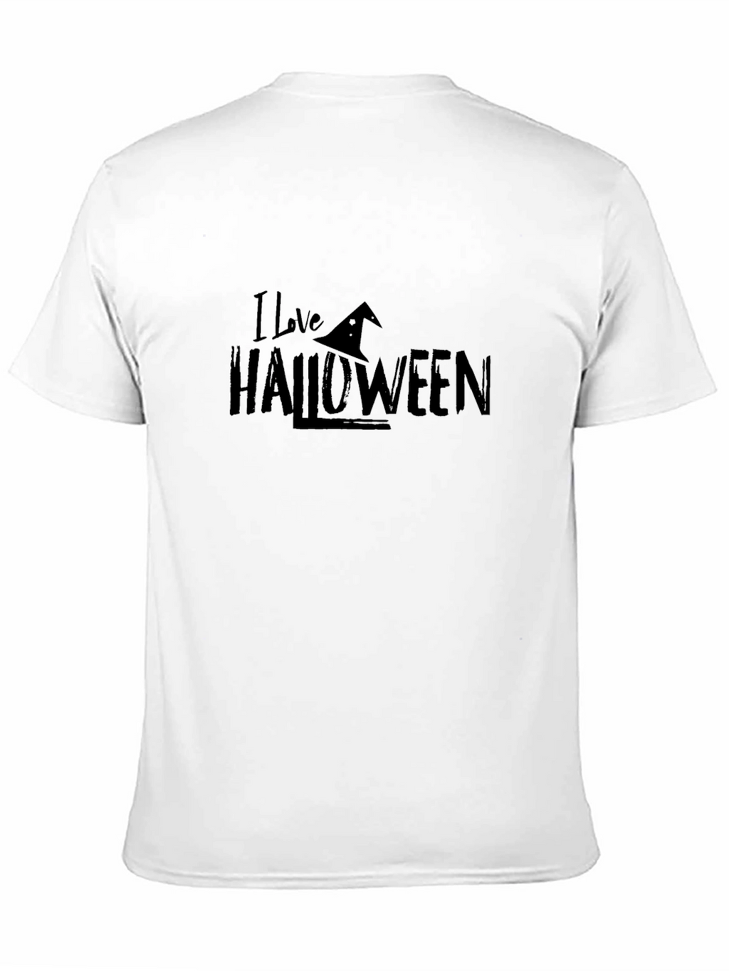 I Love Halloween Black Graphic Tee
