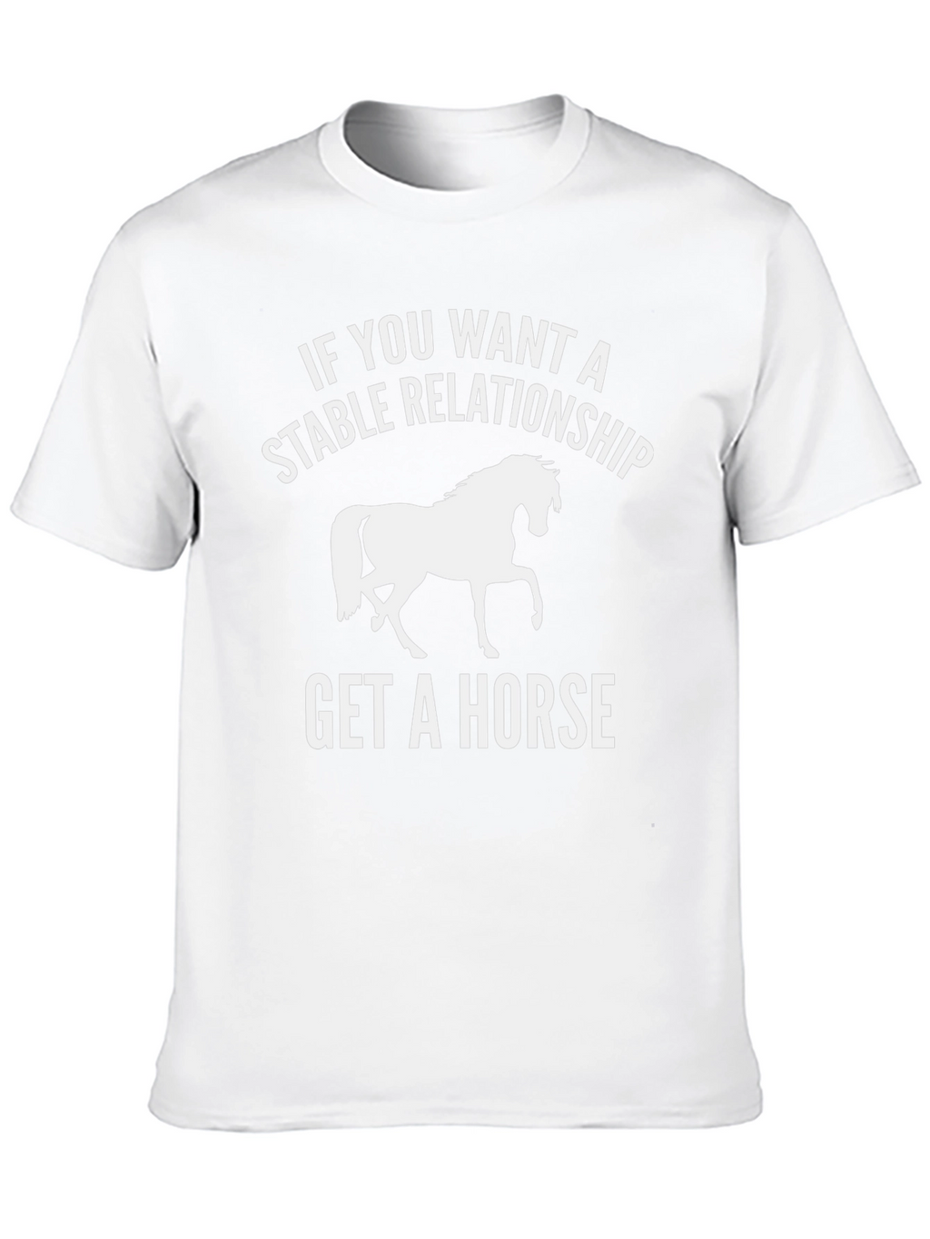 Stable Relationship Horse Graphic Tee - Unisex