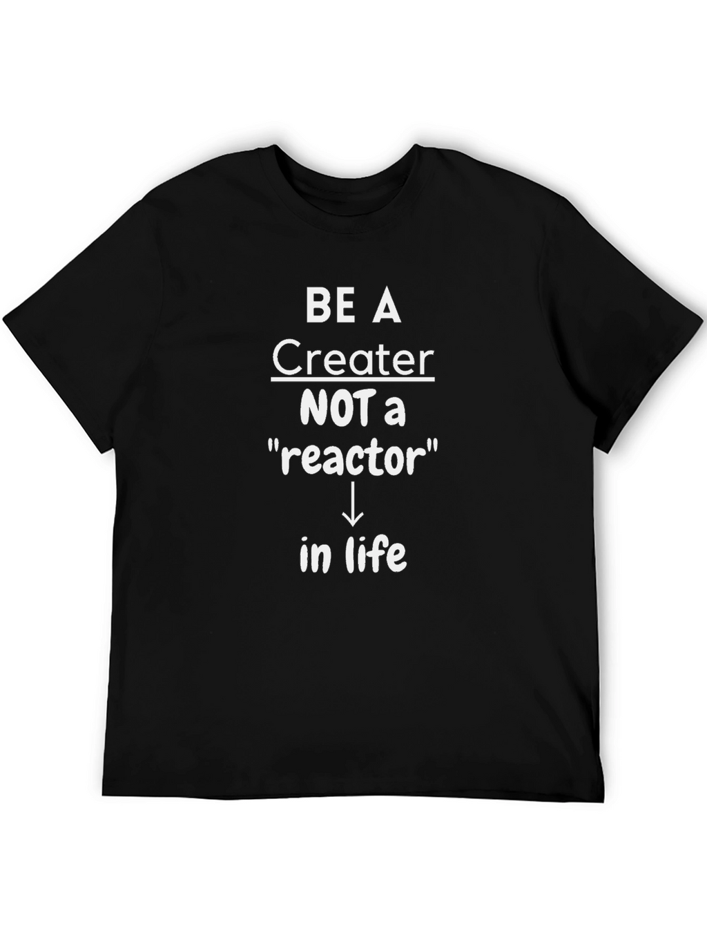 Be A Creator T-Shirt - Motivational Tee
