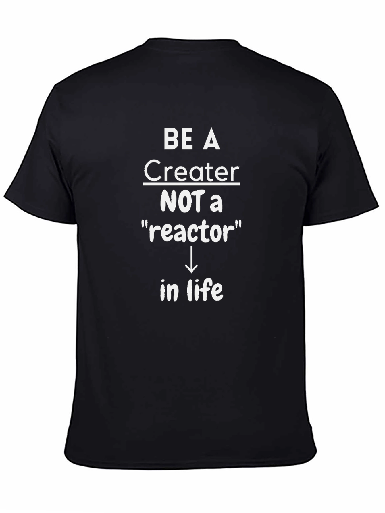 Be A Creator T-Shirt - Motivational Tee
