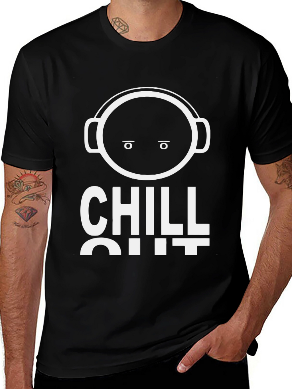 Chill Out Graphic Tee - Relaxed Vibe T-Shirt