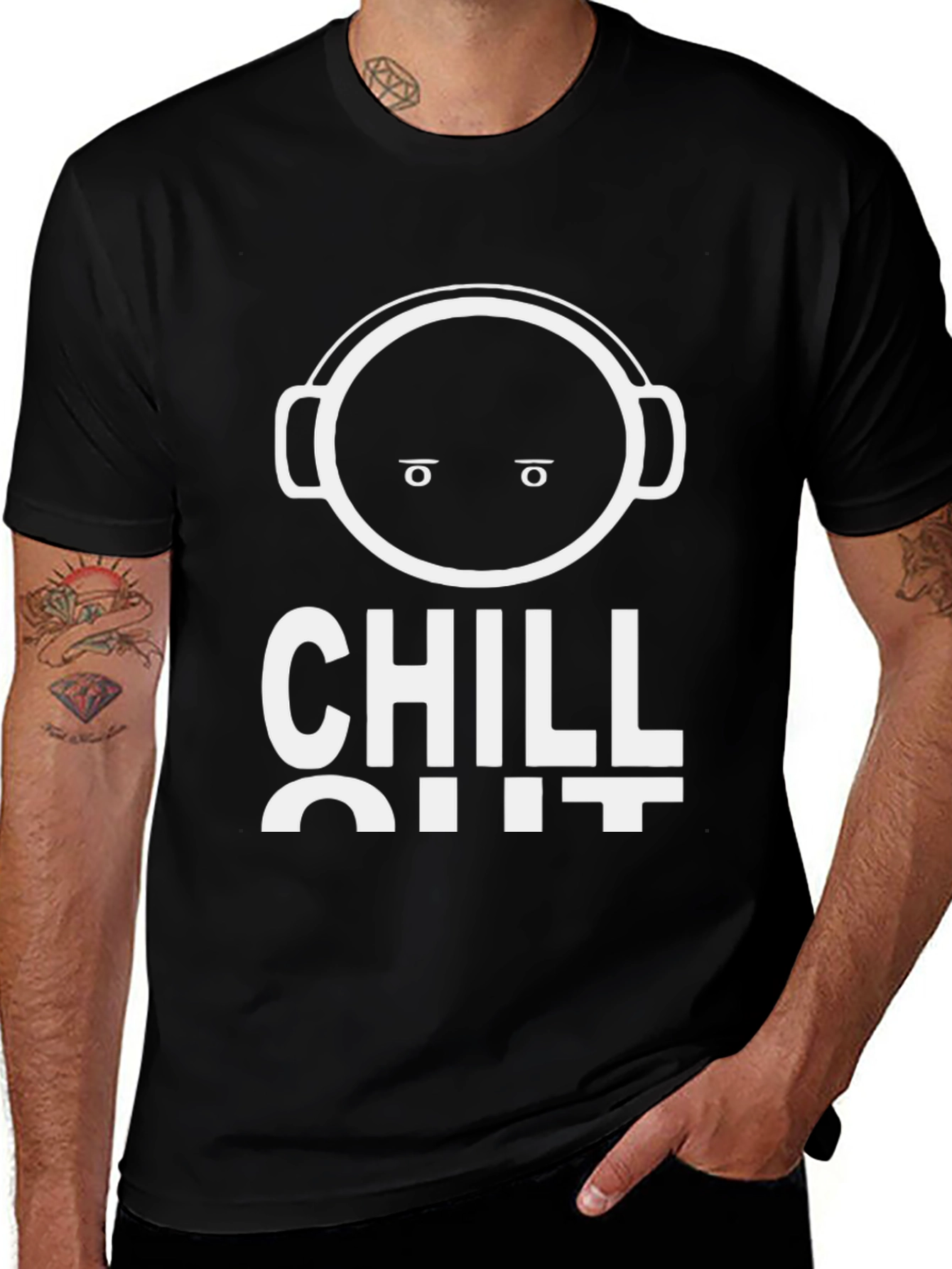 Chill Out Graphic Tee - Relaxed Vibe T-Shirt