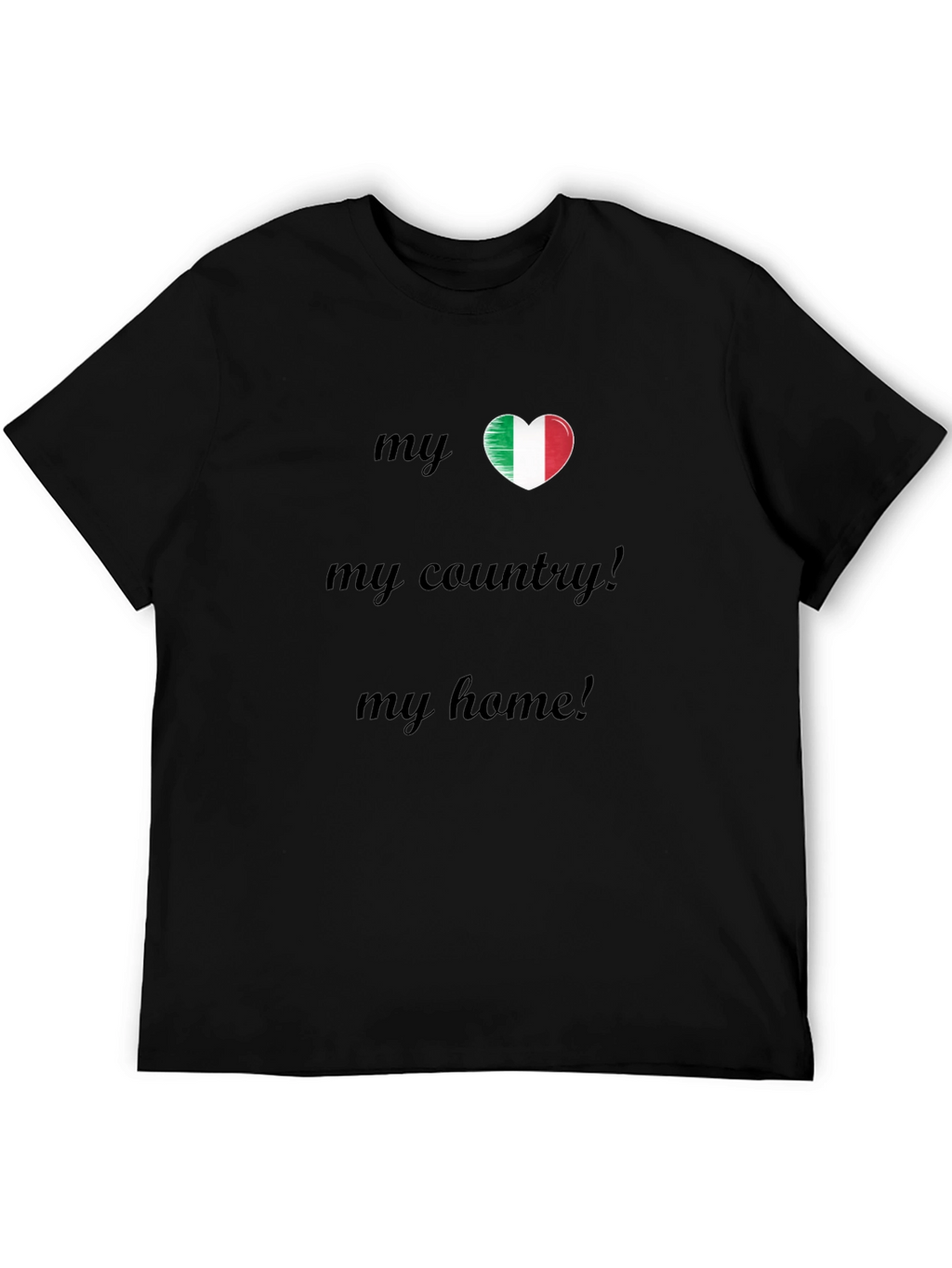 Italian Pride T-Shirt - My Country My Home