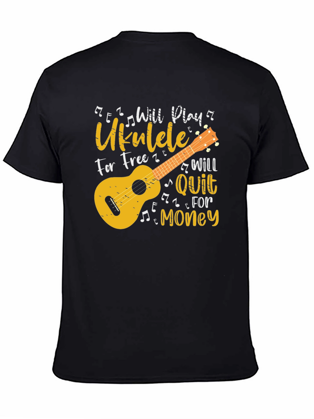 Will Play Ukulele for Free Graphic Tee